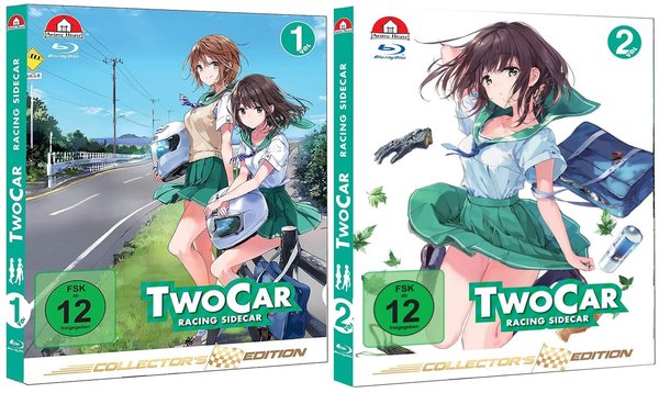 Two Car - Collector´s Edition - Gesamtausgabe - Bundle Vol.1-4 - Blu-Ray