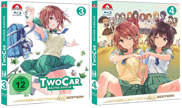 Two Car - Collector´s Edition - Gesamtausgabe - Bundle Vol.1-4 - Blu-Ray