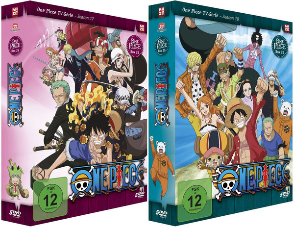 One Piece - TV Serie - Box 21-25 - Episoden 629-779 - DVD