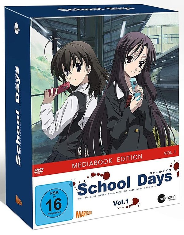 School Days - Vol.1 + Sammelschuber - Limited Edition - DVD