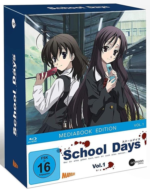 School Days - Vol.1 + Sammelschuber - Limited Edition - Blu-Ray