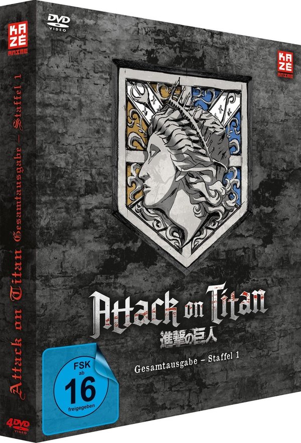 Attack on Titan - Staffel 1 - Gesamtausgabe - Deluxe Edition - DVD