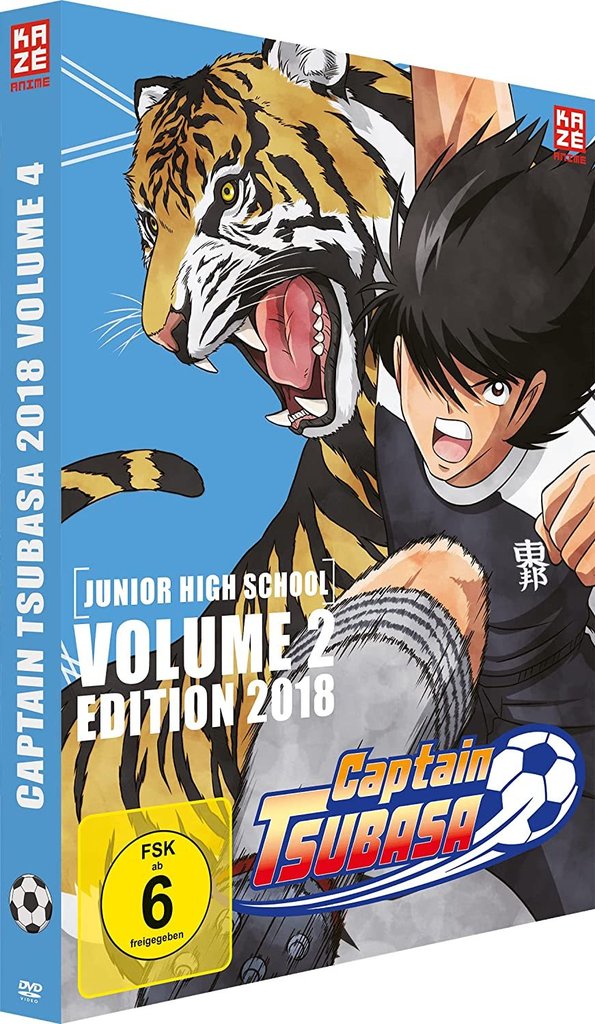 Captain Tsubasa 2018 - Box 4 - Junior High School - Vol.2 - DVD