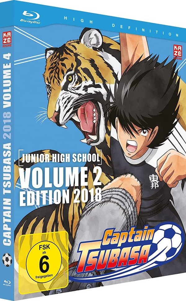 Captain Tsubasa 2018 - Box 4 - Junior High School - Vol.2 - Blu-Ray