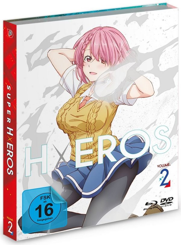 SUPER HxEROS - Vol.2 - Episoden 7.5-12 - Limited Edition - Blu-Ray + DVD