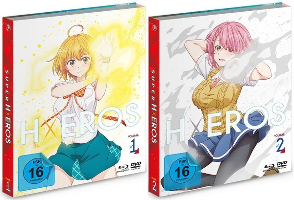SUPER HxEROS - Vol.1-2 - Limited Edition - Blu-Ray + DVD