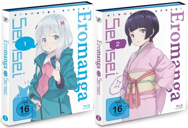 Eromanga Sensei - Vol.1-2 - Episoden 1-12 + OVA - Blu-Ray