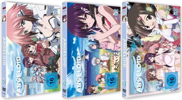 Angeloid - Sora no Otoshimono - Staffel 1 - Bundle Vol.1-3 - DVD