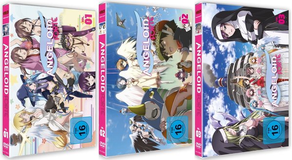 Angeloid - Sora no Otoshimono Forte - Staffel 2 - Bundle Vol.1-3 - DVD
