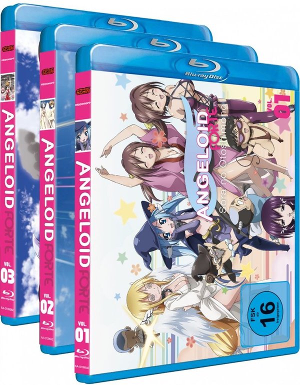 Angeloid - Sora no Otoshimono Forte - Staffel 2 - Bundle Vol.1-3 - Blu-Ray