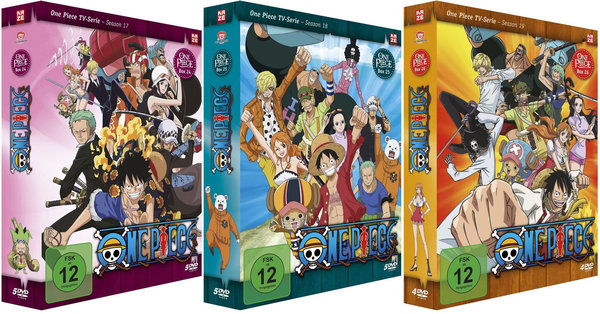 One Piece - TV Serie - Box 21-26 - Episoden 629-804 - DVD