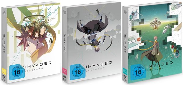 ID:INVADED - Vol.1-3 - Episoden 1-13 - Blu-Ray + DVD