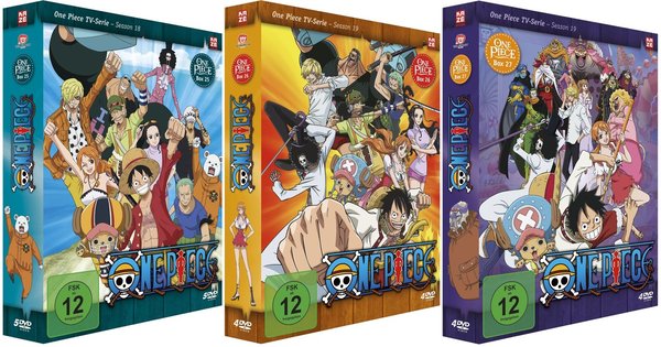 One Piece - TV Serie - Box 25-27 - Episoden 747-828 - DVD