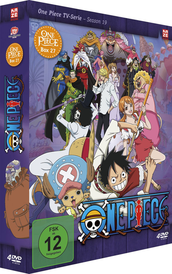 One Piece - TV Serie - Box 21-27 - Episoden 629-828 - DVD