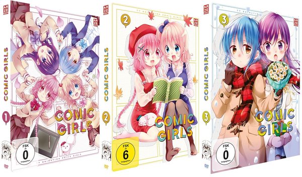 Comic Girls - Gesamtausgabe - Bundle Vol.1-3 - DVD