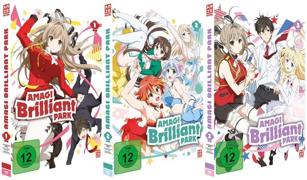 Amagi Brilliant Park - Gesamtausgabe - Bundle Vol.1-3 - DVD