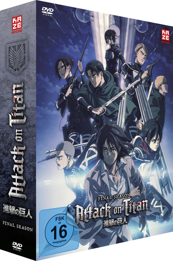 Attack on Titan - Staffel 4 - Vol.1 + Sammelschuber - Limited Edition - DVD
