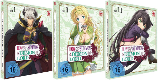 How Not to Summon a Demon Lord - Vol.1-3 - Episoden 1-12 - DVD