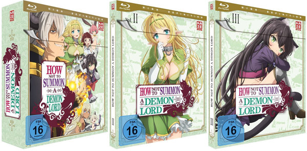 How Not to Summon a Demon Lord - Vol.1-3 + Sammelschuber - Limited Edition - Blu-Ray