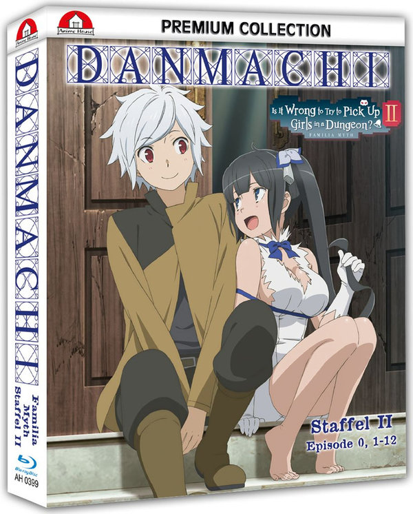 DanMachi - Staffel 2 - Gesamtausgabe - Premium Box - Blu-Ray