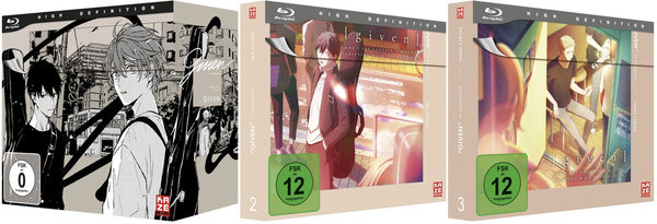 Given - Vol.1-3 + Sammelschuber - Limited Edition - Blu-Ray