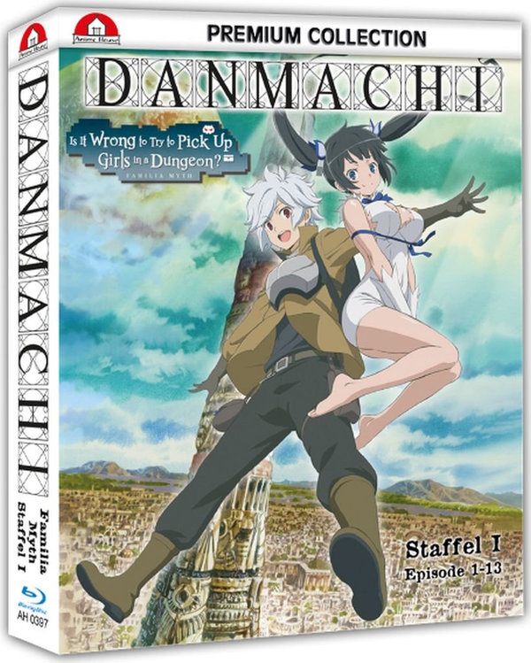DanMachi - Staffel 1 - Gesamtausgabe - Premium Box - Blu-Ray