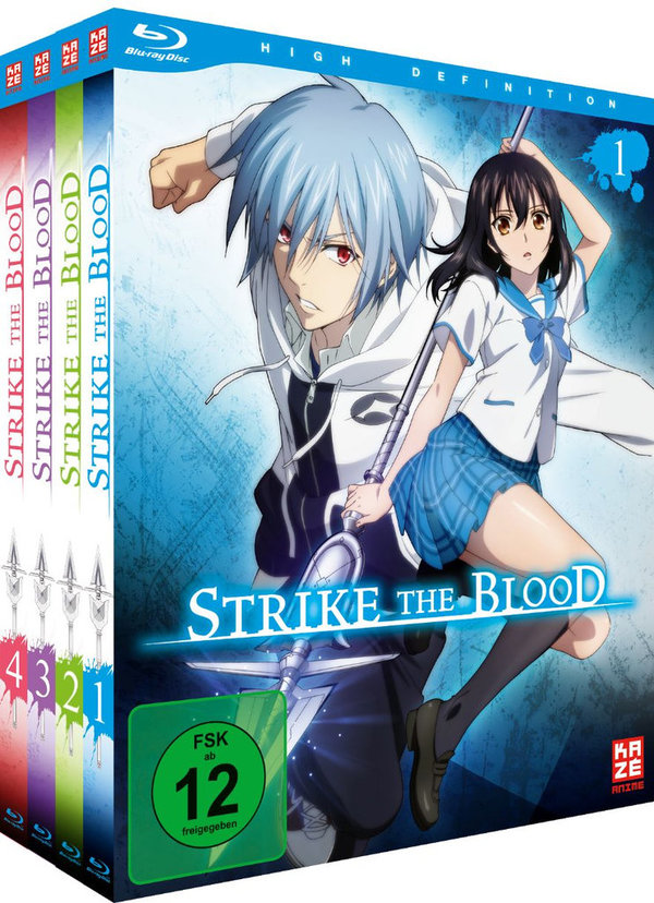 Strike the Blood - Gesamtausgabe - Bundle Vol.1-4 - Blu-Ray