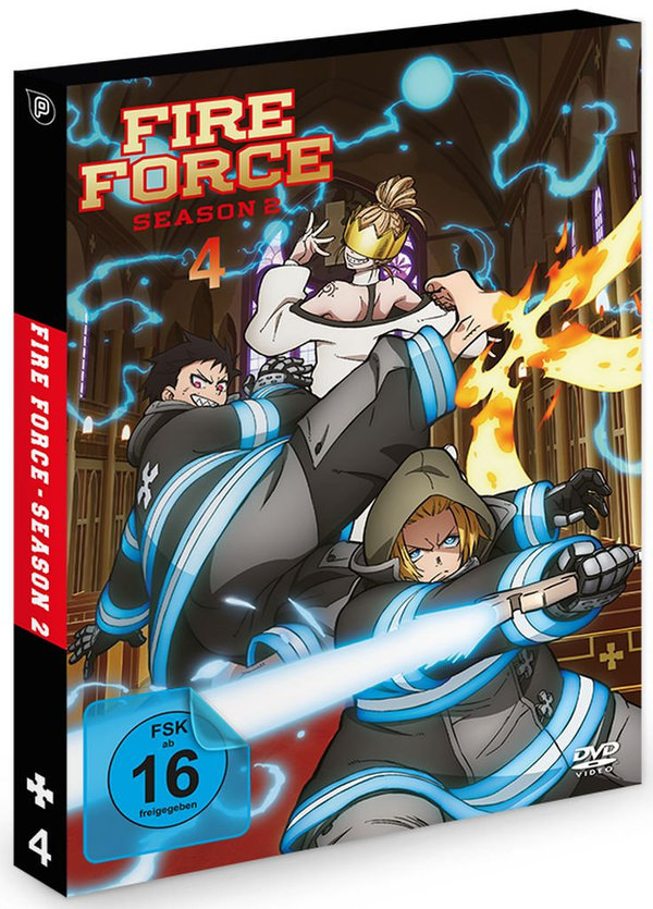 Fire Force - Staffel 2 - Vol.4 - Episoden 19-24 - DVD