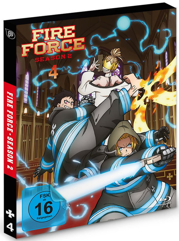 Fire Force - Staffel 2 - Vol.4 - Episoden 19-24 - Blu-Ray