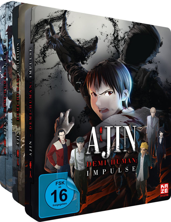 Ajin: Demi-Human - Movie-Trilogie 1-3 Bundle - Blu-Ray