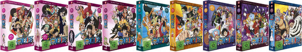 One Piece - TV Serie - Box 21-29 - Episoden 629-877 - DVD