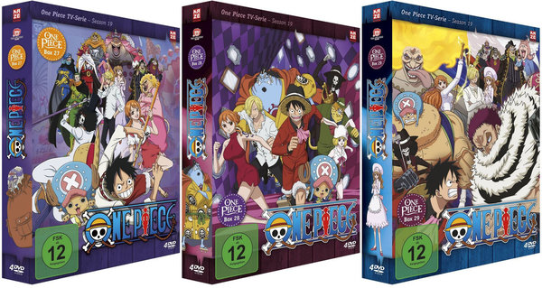 One Piece - TV Serie - Box 21-29 - Episoden 629-877 - DVD