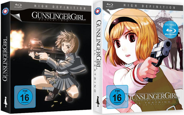 Gunslinger Girl - Staffel 1-2 - Blu-Ray