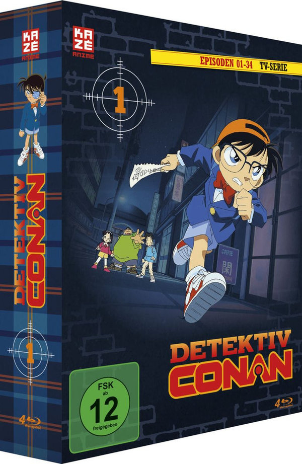 Detektiv Conan - TV Serie - Box 1 - Episoden 1-34 - Blu-Ray