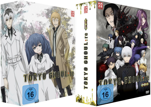 Tokyo Ghoul:re - Staffel 3 - Gesamtausgabe - Box 1-2 - DVD