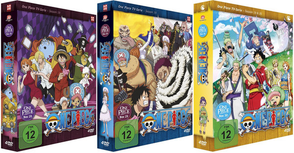 One Piece - TV Serie - Box 28-30 - Episoden 829-902 - DVD