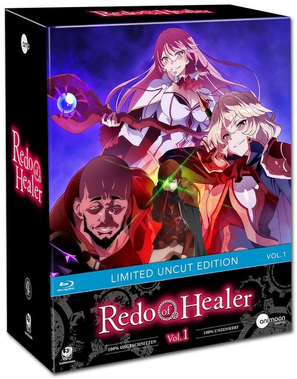 Redo of Healer - Vol.1 + Sammelschuber - Uncut - Limited Edition - Blu-Ray