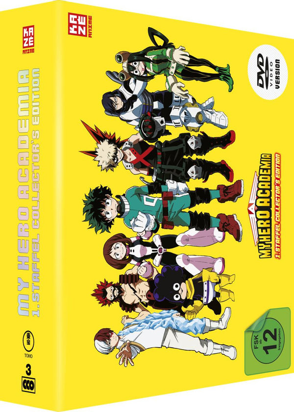 My Hero Academia - Staffel 1 - Gesamtausgabe - Collector´s Edition - DVD