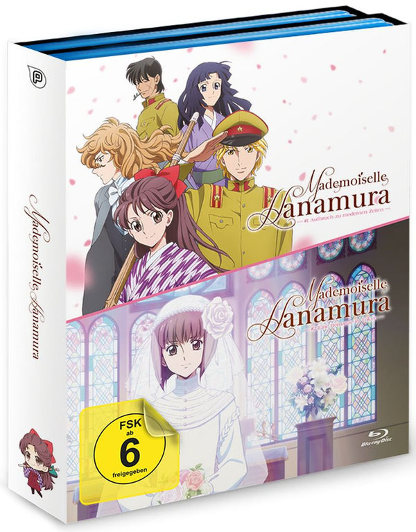 Mademoiselle Hanamura - Komplett-Set - Movie 1&2 - Blu-Ray