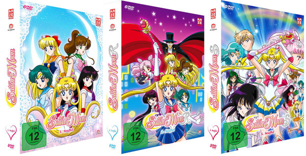 Sailor Moon - Staffel 1-5 - Episoden 1-200 - DVD
