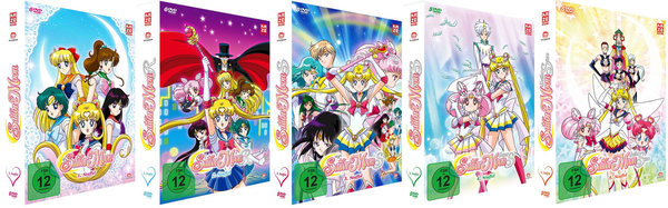 Sailor Moon - Staffel 1-5 - Episoden 1-200 - DVD