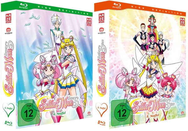Sailor Moon - Staffel 1-5 - Episoden 1-200 - Blu-Ray