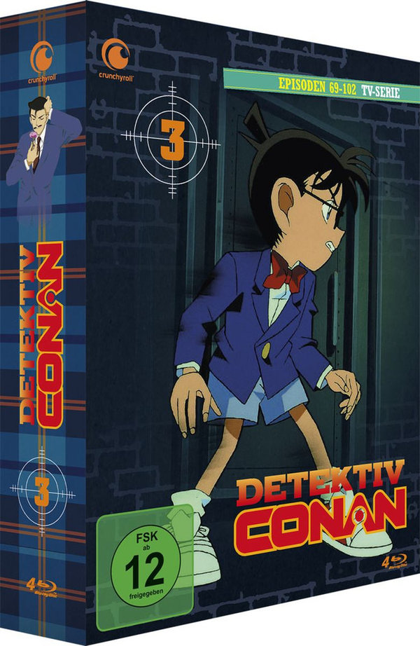 Detektiv Conan - TV Serie - Box 3 - Episoden 69-102 - Blu-Ray