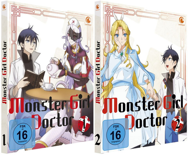 Monster Girl Doctor - Vol.1-2 - Episoden 1-12 - DVD