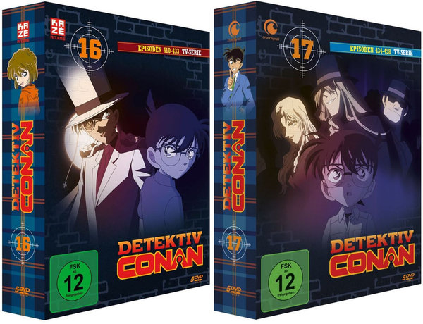 Detektiv Conan - TV Serie - Box 1-17 - Episoden 1-458 - DVD