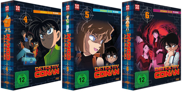 Detektiv Conan - TV Serie - Box 1-17 - Episoden 1-458 - DVD