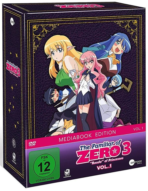 The Familiar of Zero 3 - "Rondo" of Princesses - Staffel 3 - Vol.1 + Sammelschuber - DVD