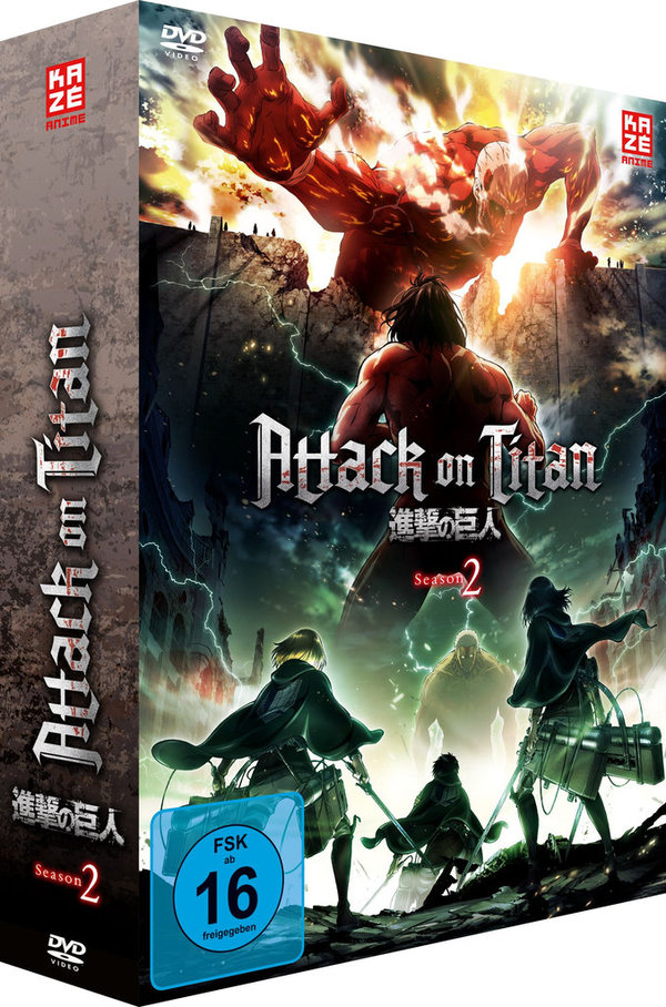 Attack on Titan - Staffel 2 - Gesamtausgabe - DVD