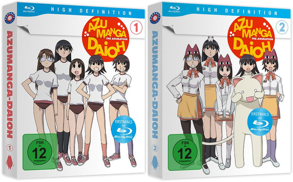 Azumanga Daioh - Vol.1-2 - Episoden 1-26 - Blu-Ray