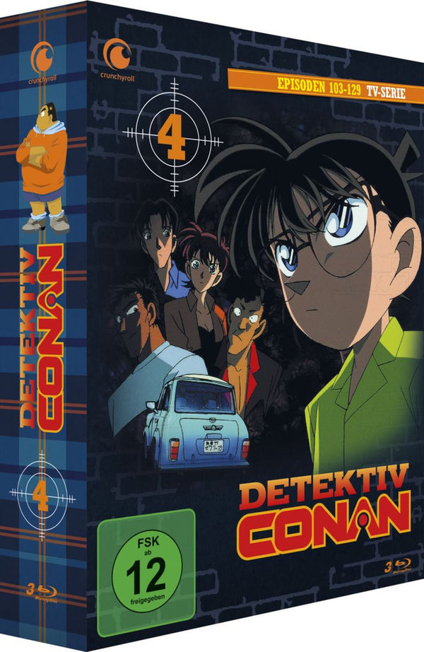 Detektiv Conan - TV Serie - Box 4 - Episoden 103-129 - Blu-Ray